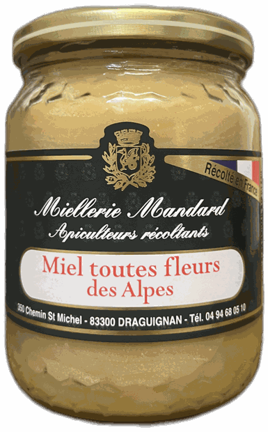 Miel toutes fleurs des Alpes de la Miellerie Mandard