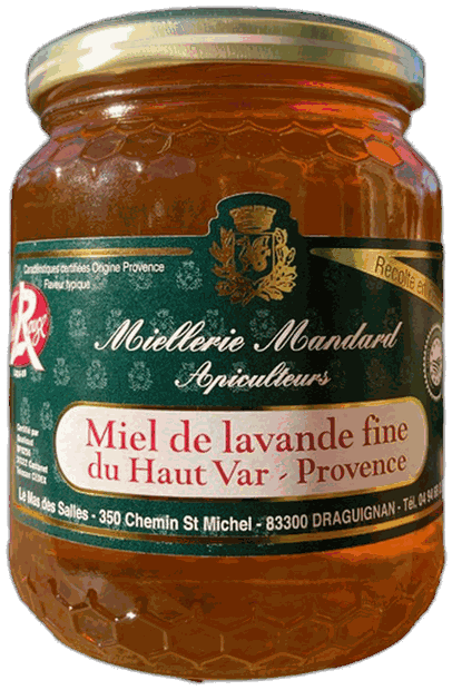 Miel de Lavande Fine de la Miellerie Mandard