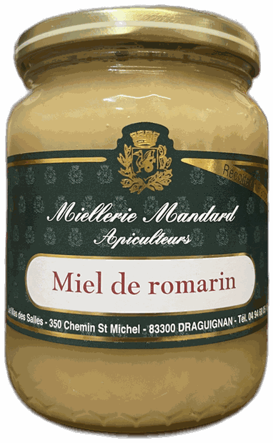 Miel de Romarin de la Miellerie Mandard