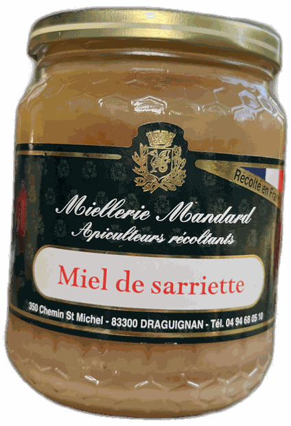 Miel de Sarriette de la Miellerie Mandard