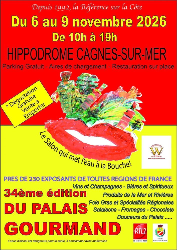 Salon du Palais Gourmand - Cagnes-sur-Mer (06)